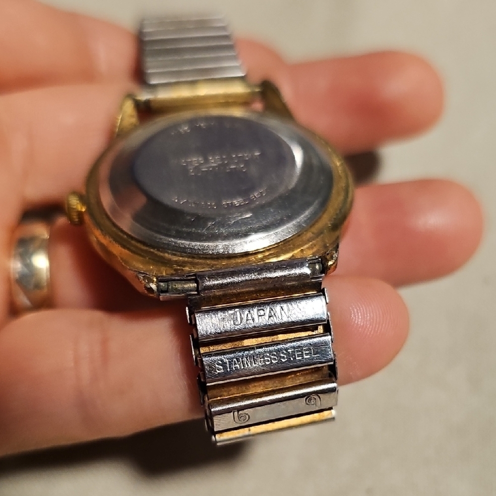 VTG 1979 Timex Automatic Viscount Day Date WR  Watch. Needs Bateries - Picture 6 of 8